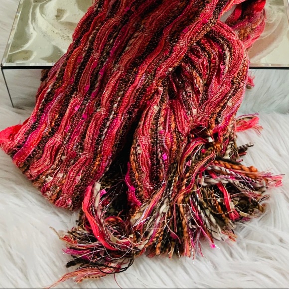 Hot Pink Scarf & Snap Back Bundle Gift Set - Picture 3 of 9